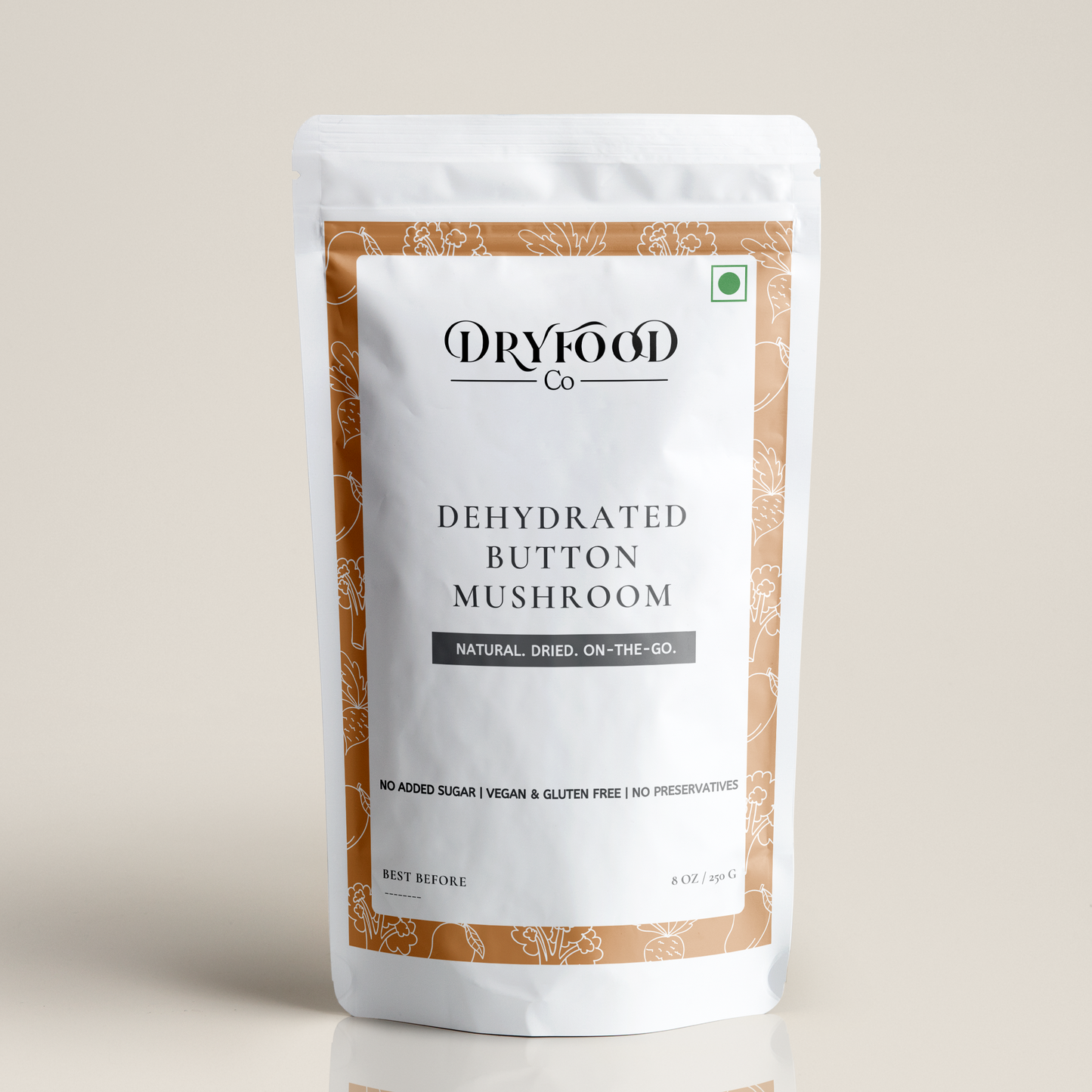 Dehydrated Button Mushrooms - Dryfood Co