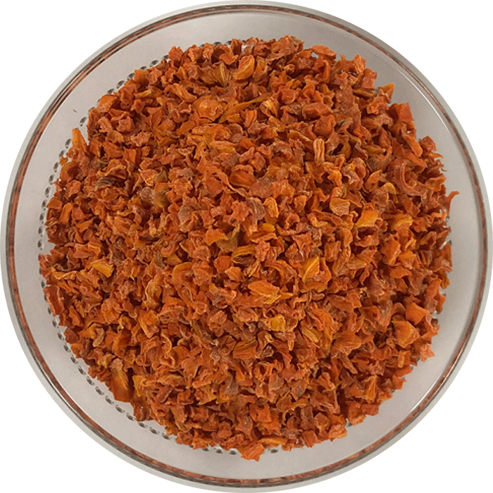 Dehydrated Carrot - Daucus carota.