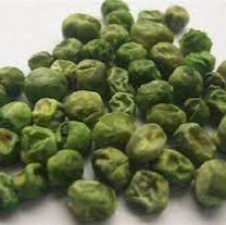 Dried Green Peas - Pisum sativum.