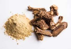 Anantamul Extract Powder, a dairy-free and gluten-free aromatic root extract, perfect for adaptogenic capsules and rapidly dispersible