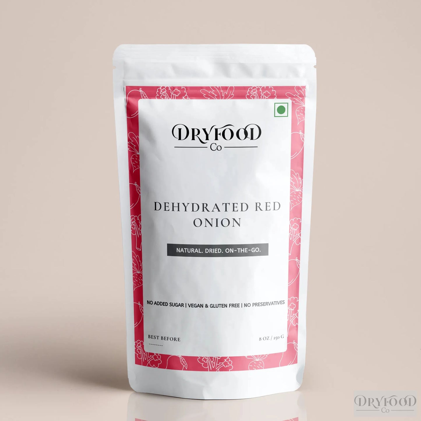 Dehydrated Red Onion Flakes - Allium cepa.