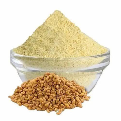 Rich green Trigonella foenum-graecum fenugreek extract powder with 50% saponins, ideal for boosting testosterone naturally