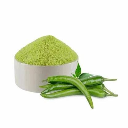 Green-Chilli Powder - Capsicum annuum.